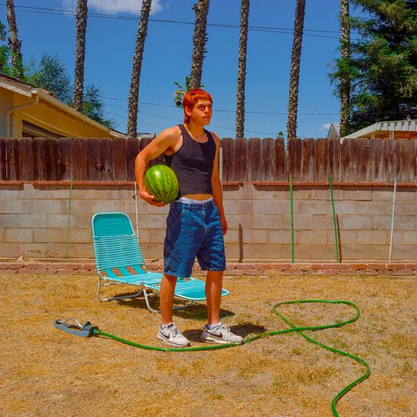 © Deb Leal - "We Had to Wait Until Dinnertime", Fresno, CA. Color Negative Photograph, 2022.