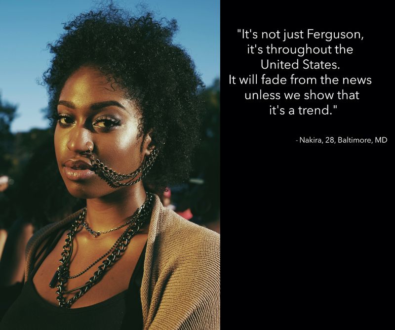 © Melissa Bunni Elian - Image from the Afropunk X Ferguson photography project