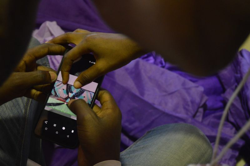 © Ọlájídé Ayẹni - Image from the Workers Behind the Design Yard photography project