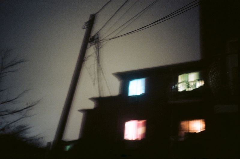 © Olga Fe - Pratya and Olga's windows at night.