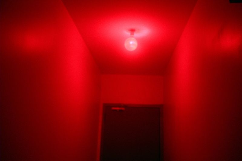 © Olga Fe - The motel enrance at night.