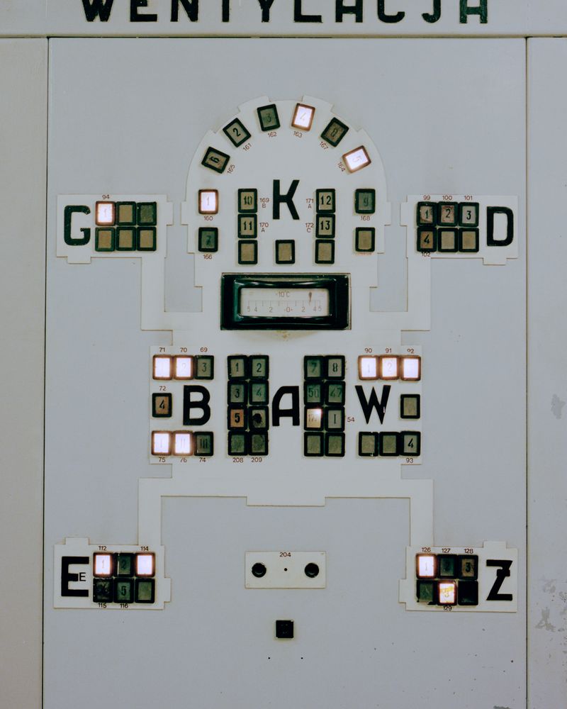 © Jacek Fota - Ventilation scheme at the main control room
