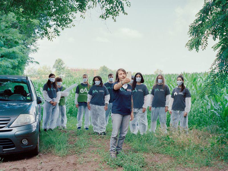 © Mattia Marzorati - Image from the The land of holes photography project