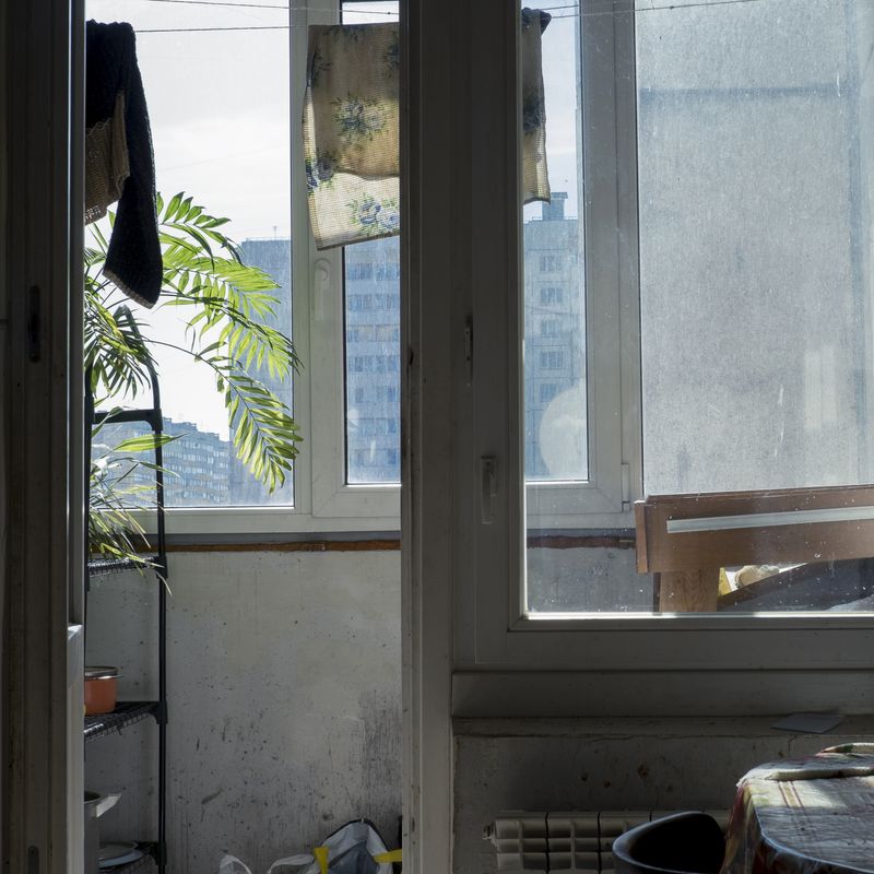 © Maria Quigley - The view from the window of the balcony which connects to the kitchen.