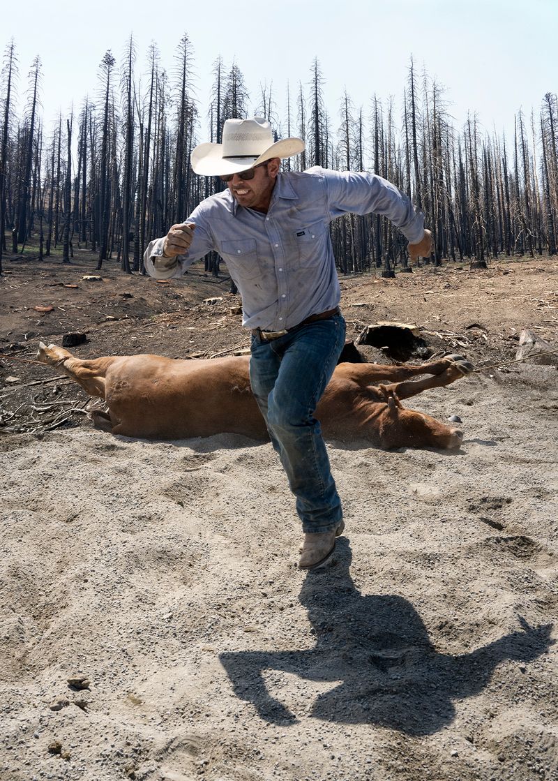 © Ute Behrend - Running Cowboy