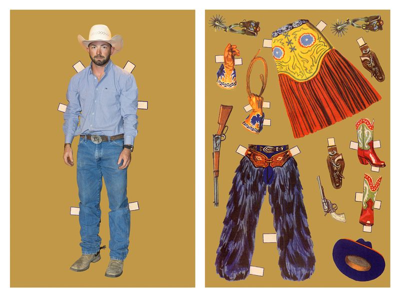 © Ute Behrend - Dress-up paper doll & Cut-out paper clothes