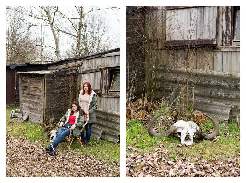 © Ute Behrend - Daya and Mila & Scull