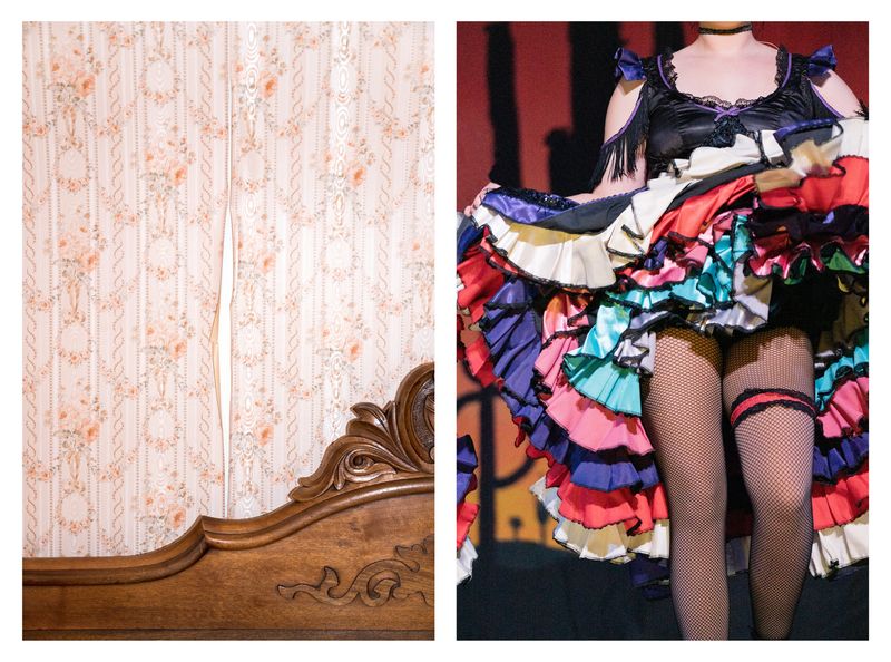 © Ute Behrend - Wallpaper & Can-Can Girl