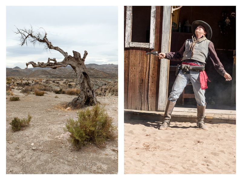 © Ute Behrend - Olive tree & Wounded Cowboy