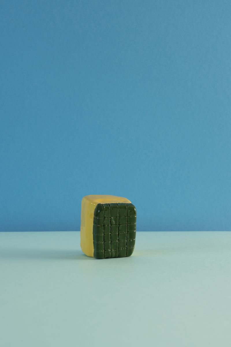 © Justina Leston - “The sponge” from the “Glossary” series. Glazed ceramic.