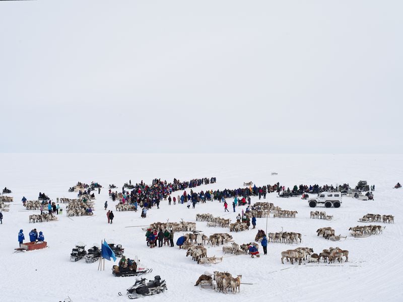 © charles xelot - Image from the There is gas under the tundra photography project