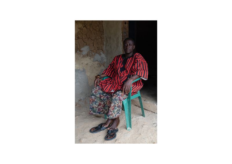 © Carolin Hirschfeld - Nana Opare Abebiu is the chief of Oparekrom and Ayeu villages.