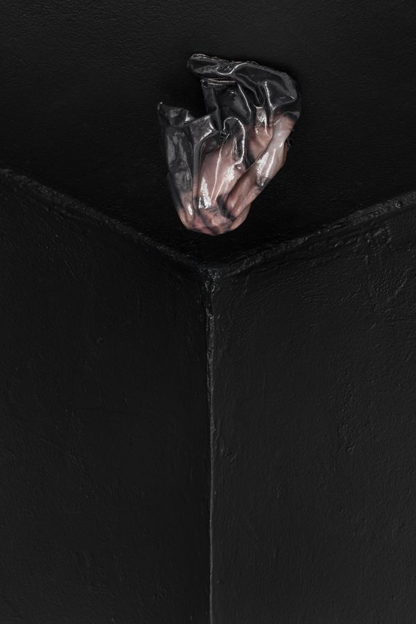 © Tiago Coelho - Photograph printed on fabric and hardened with resin. 15cmx17cmx25cm