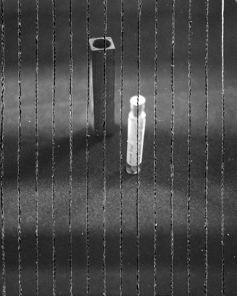 © Ashutosh Shaktan - An invisible ink with its wooden container owned by the German spy George Breeckow at IWM London.