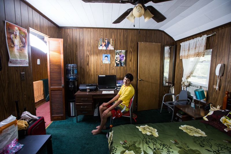 © Karen Haberberg - BECAUSE SHAAN CANNOT WALK OR SPEAK MUCH, HIS PARENTS STRUGGLE TO FIND ACTIVITIES HE CAN PARTICIPATE IN.