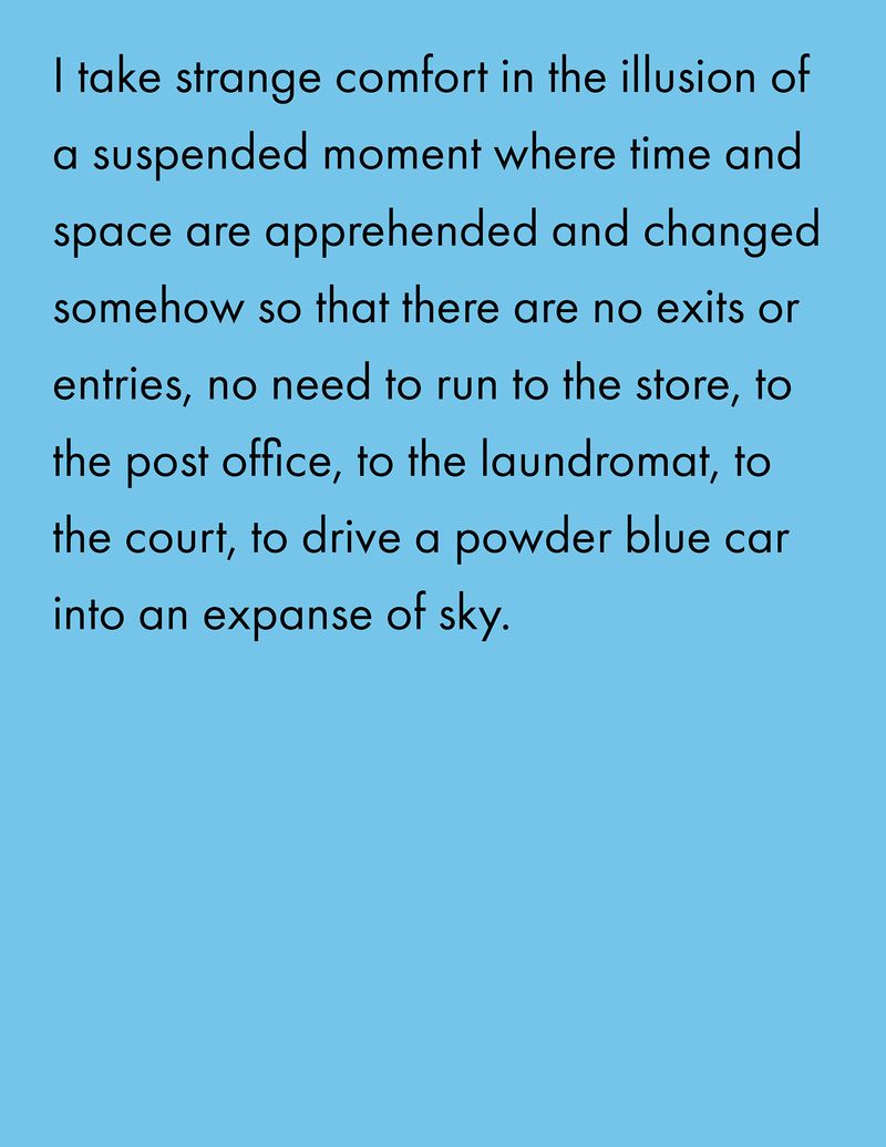 © Carla Liesching - Image from the Powder Blue photography project