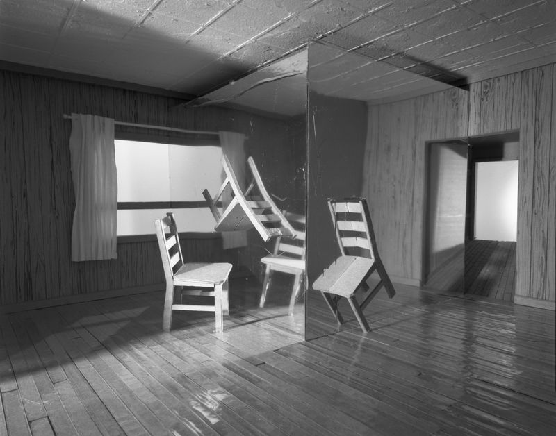 © Robin Crookall - Untitled, (Chair flip), 2026, gelatin silver print