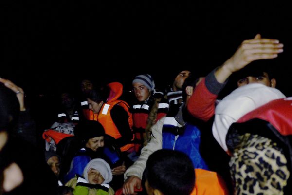 © Francois Tariq Sardi - Image from the Breaking Borders 2 - Turkey to Greece photography project