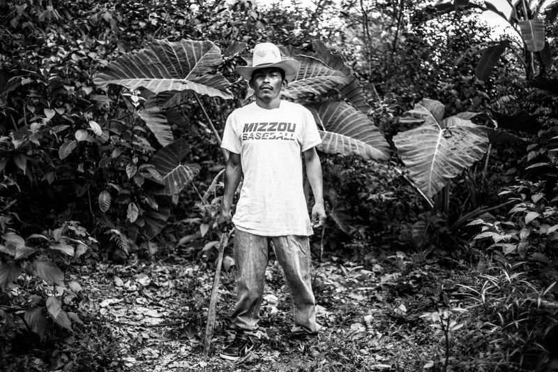 © Victor Galeano - "The machete is the identity of the Lenca," said Jose Luis Gomez Dominguez, who is a member of the COPINH