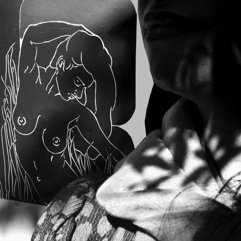 © Natalie Halaseh - My Body, A Stranger - Art Piece: ‘Jade’ by @mary.h.arts