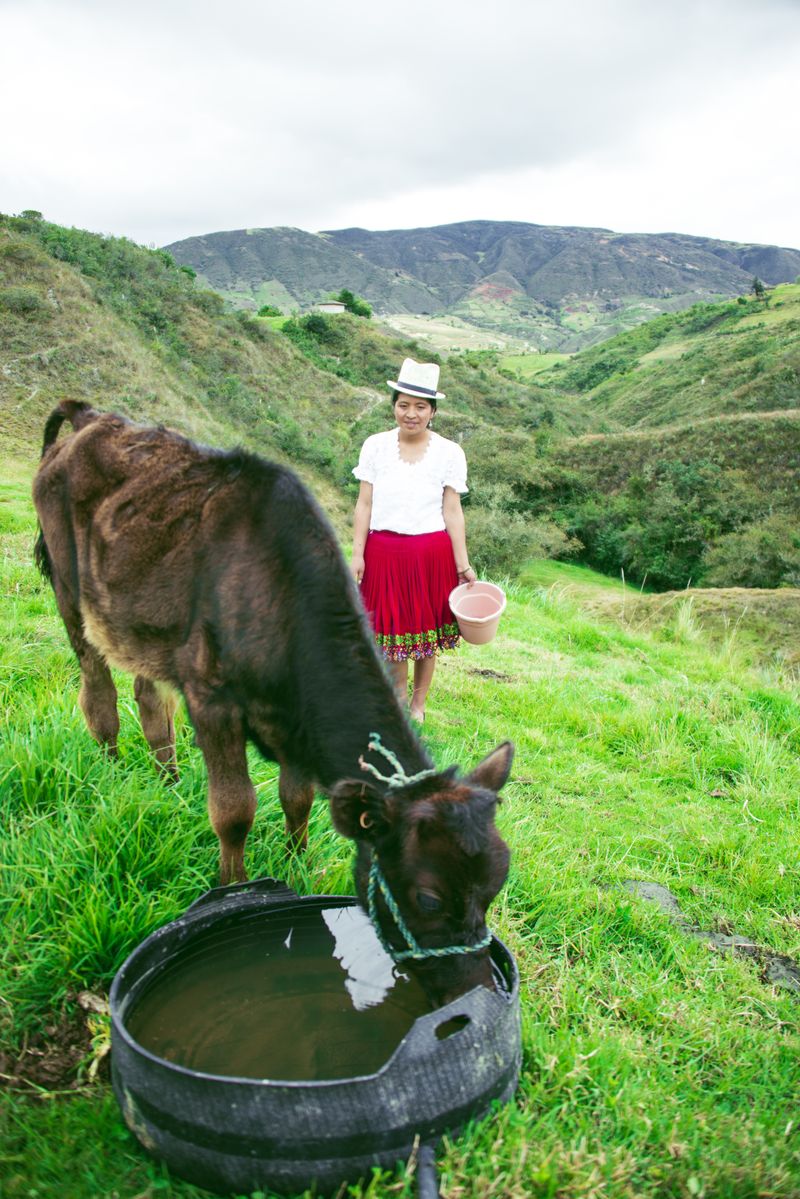 © iLa Coronel - Image from the Cholita sigseña photography project