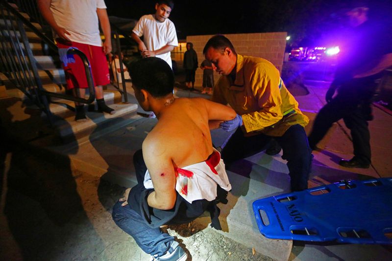 © Richard Street - Image from the The Mean Streets of Huron photography project