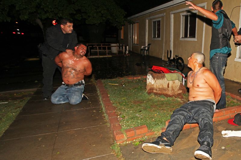 © Richard Street - Image from the Knife Fight City photography project