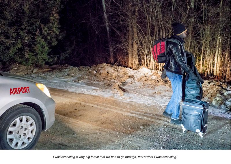 © Ruth Kaplan - Image from the The Theater of Roxham Road photography project