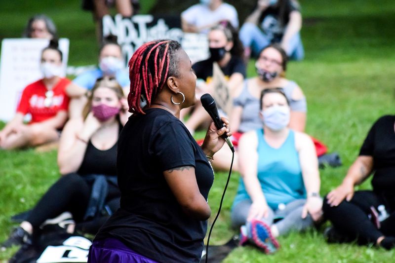 © Ash Esposito ~ Little Box of Random - Activist Erricka Bridgeford (Baltimore Ceasefire)