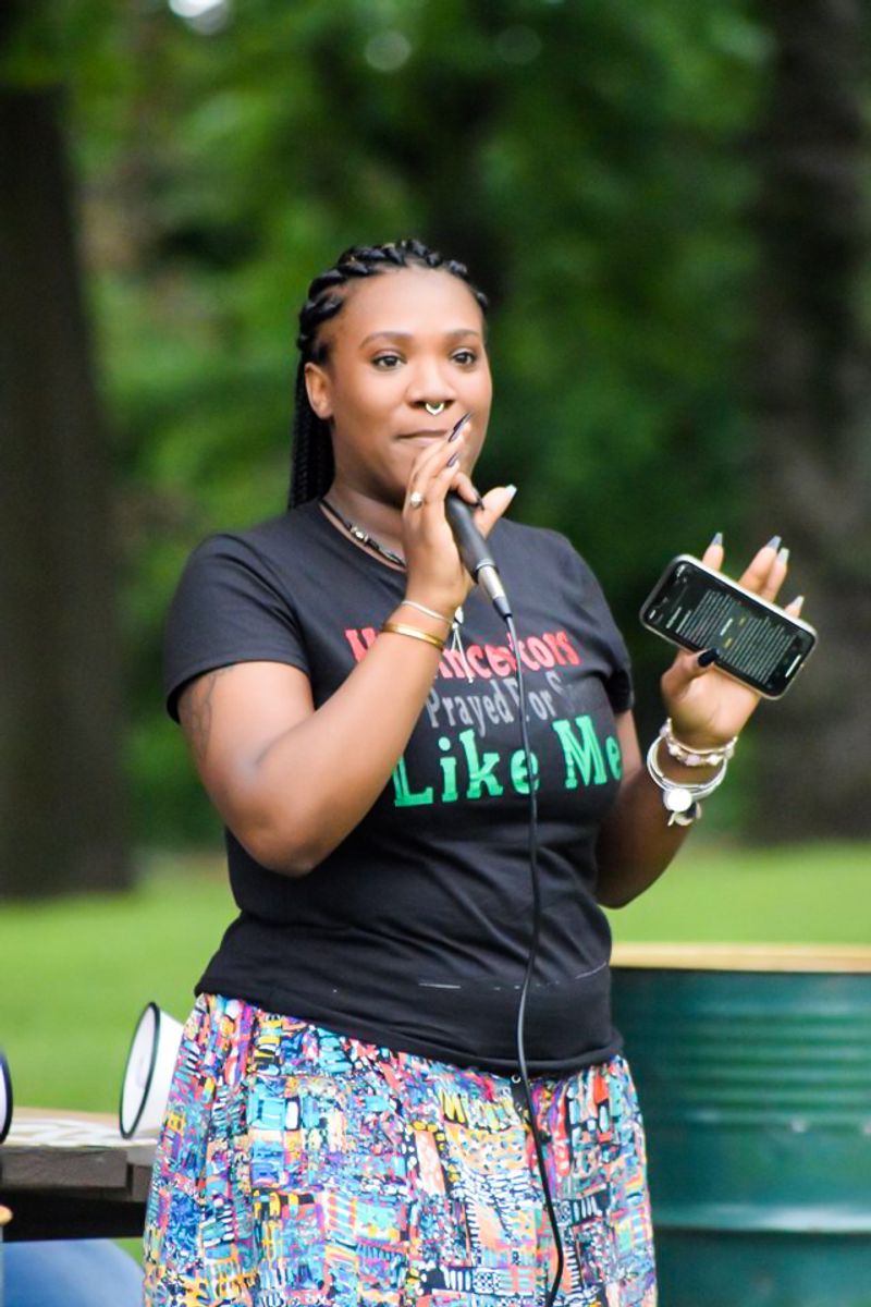 © Ash Esposito ~ Little Box of Random - Activist Kenisha Jenkins