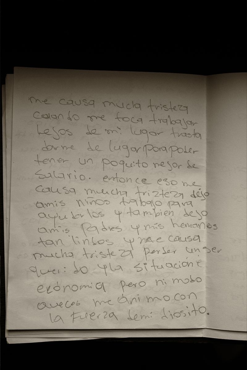 © Candelaria Rivera - Image from the Yolanda photography project