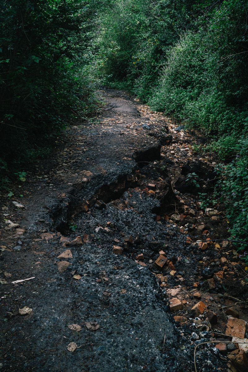 © Tajette O'halloran - The entrance to the quarry after the flood