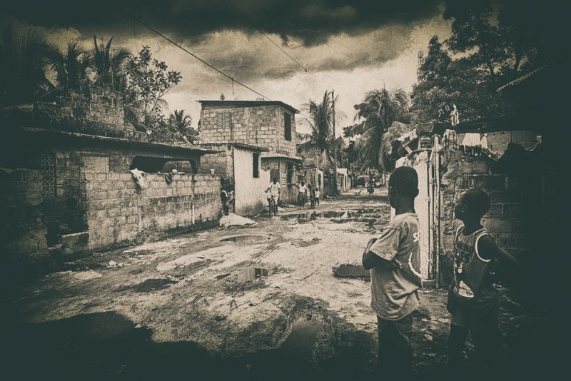 © Edoardo Agresti - Image from the Haiti, Postcards from the border photography project