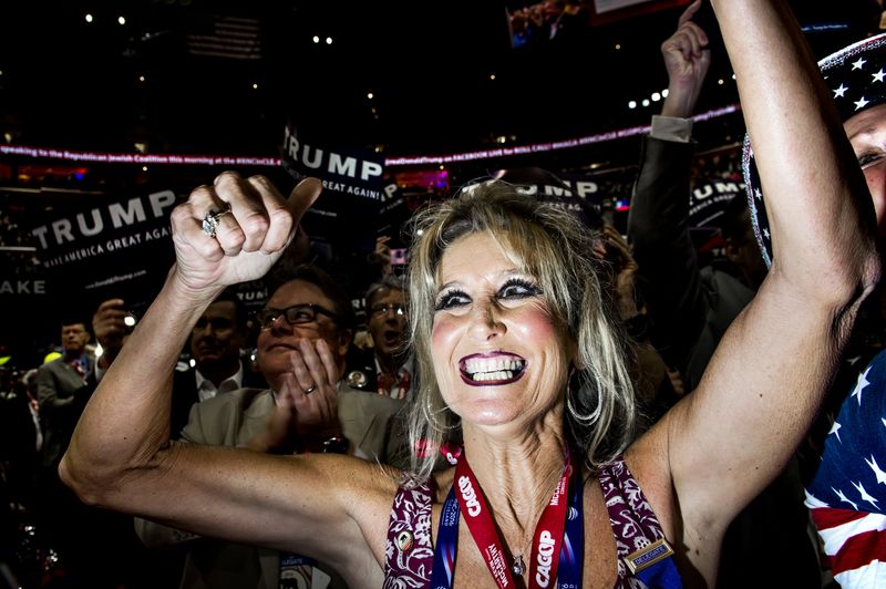 © Dina Litovsky - Image from the Republican National Convention photography project