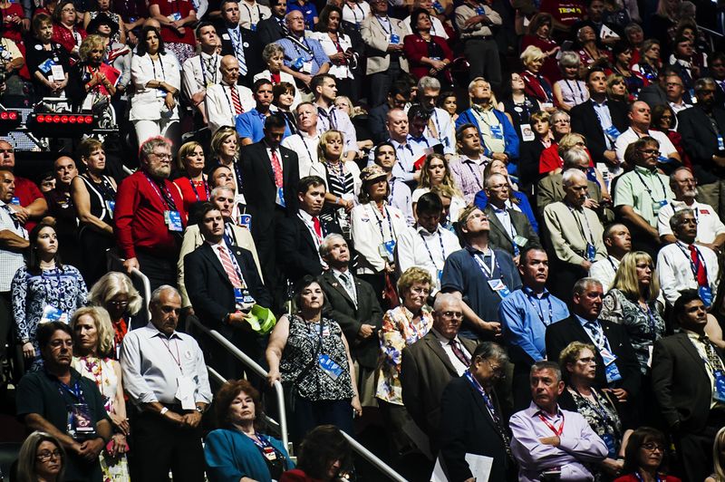 © Dina Litovsky - Image from the Republican National Convention photography project