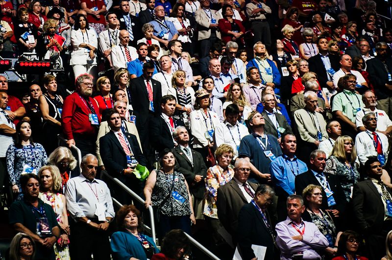 © Dina Litovsky - Image from the Republican National Convention photography project