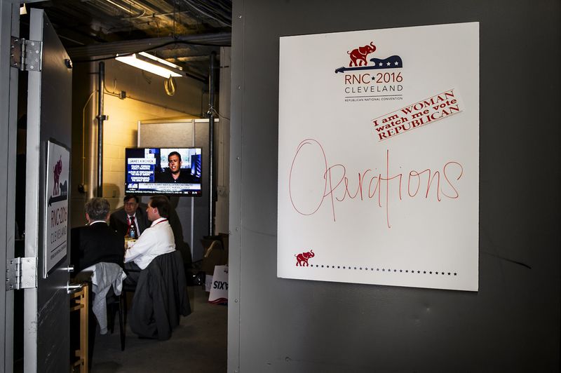 © Dina Litovsky - Image from the Republican National Convention photography project