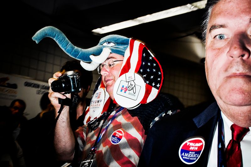 © Dina Litovsky - Image from the Republican National Convention photography project