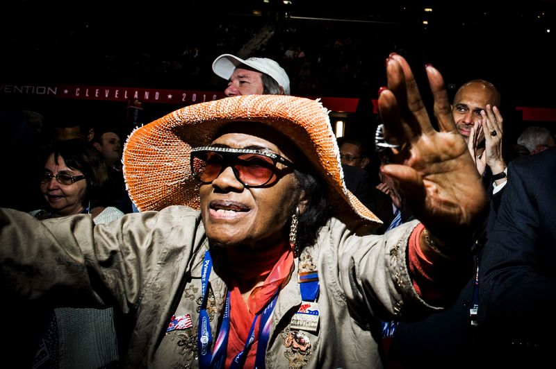 © Dina Litovsky - Image from the Republican National Convention photography project