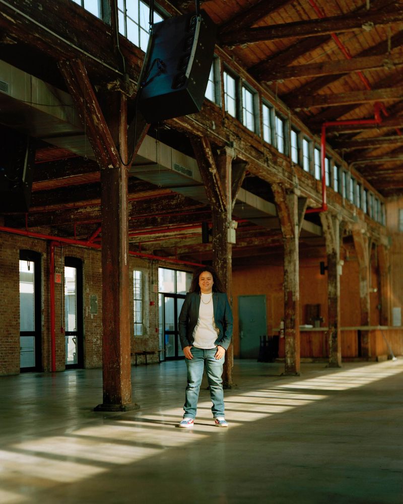 © Rachel Cabitt - Margarita Serrano, Director of Security at The Knockdown Center, Ridgewood, NY