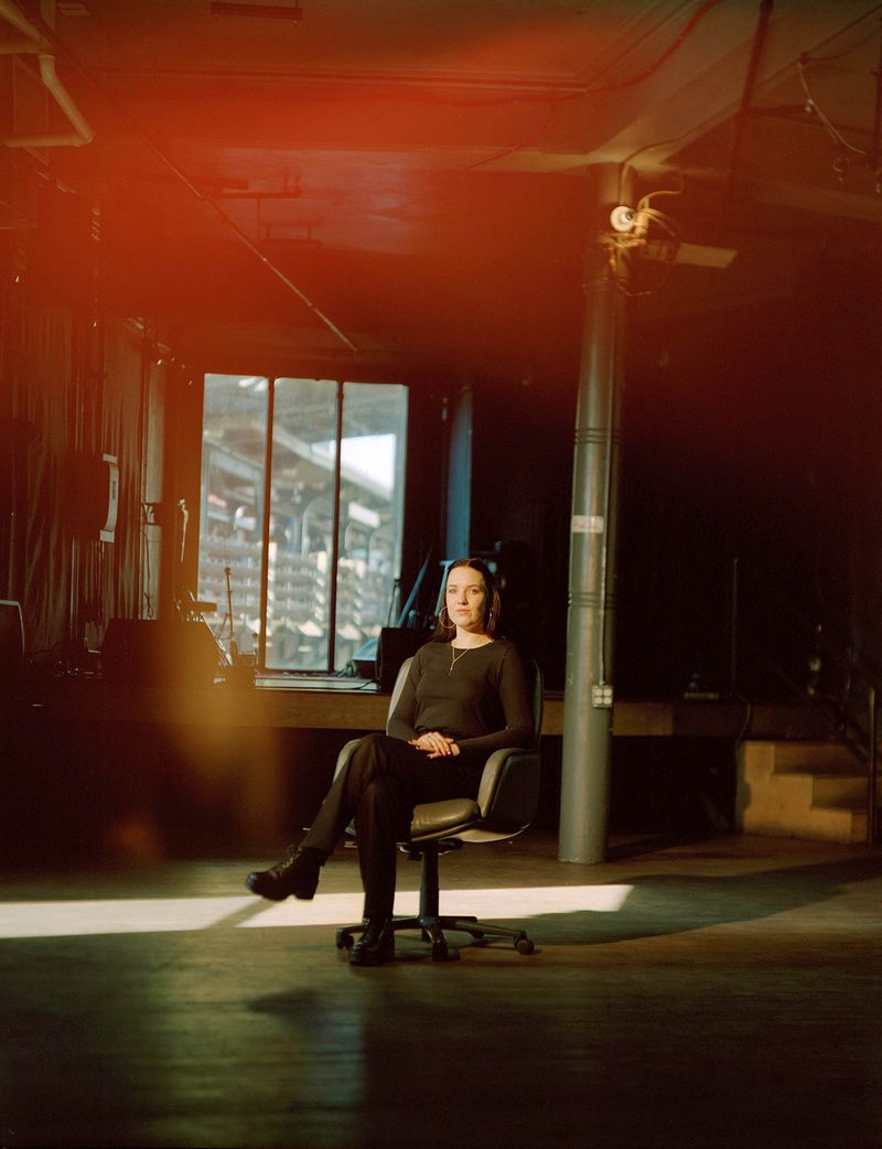 © Rachel Cabitt - Mandy Brownholtz, Director of Marketing, at Market Hotel, Brooklyn, NY