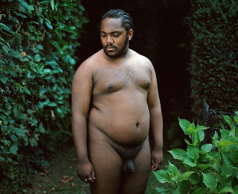 © Laura Pannack - Andre at Spielplatz naturist club from the series YBN