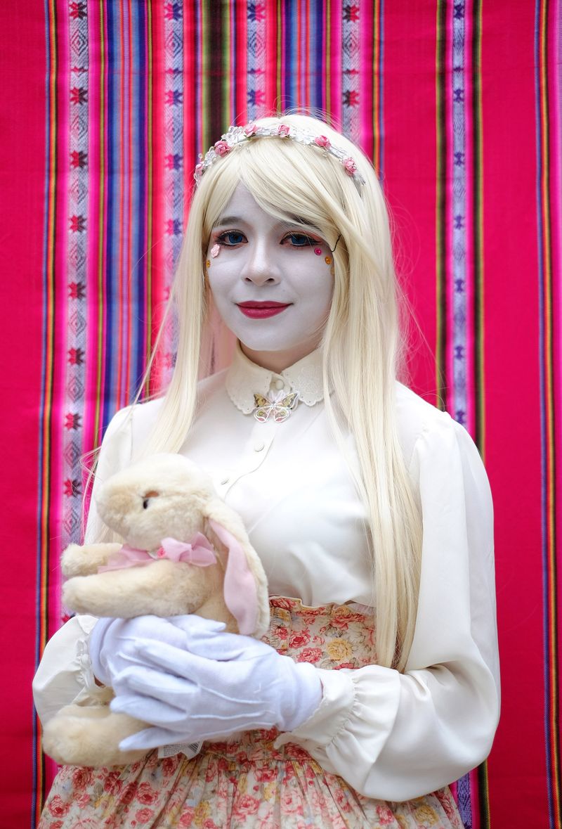 © Wara Vargas Lara - Lisa Taborga I change his name to Lili Sakurai, with him he identifies more with this culture.