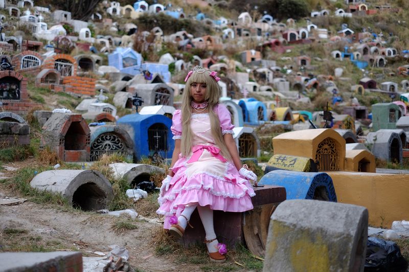 © Wara Vargas Lara - "Soy parte de la cultura Kawaii hace 4 años. Fue un cambio no solamente de ropa, fue parte de mi identidad" Violeta