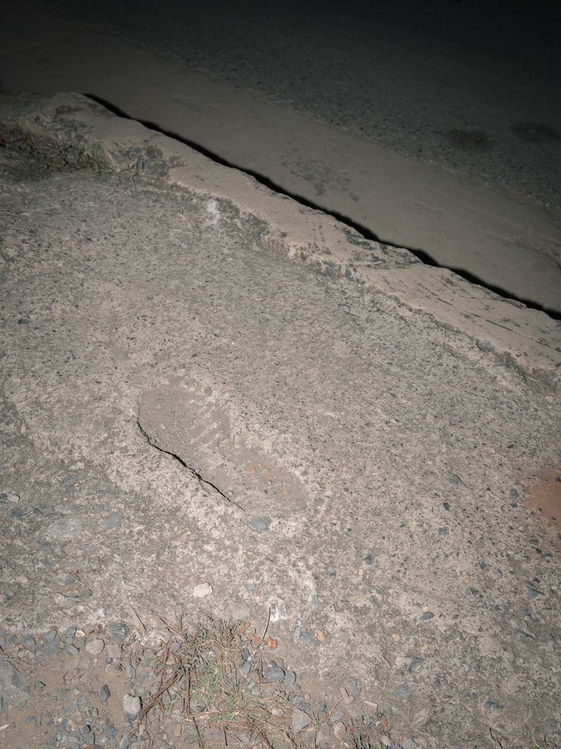 © Mattia Micheli - Footprint in the concrete, Viñales, Cuba, 2022. One of the most rural areas in the island.