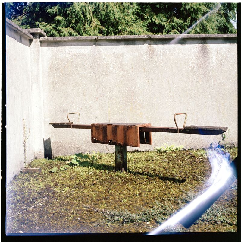 © Emily O'Connell - seesaw at Castlepollard mother and baby home, August 2023.