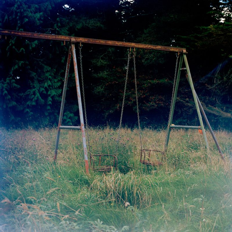 © Emily O'Connell - hush hush - swings sat still outside Castlepollard mother and baby home. - August 2023