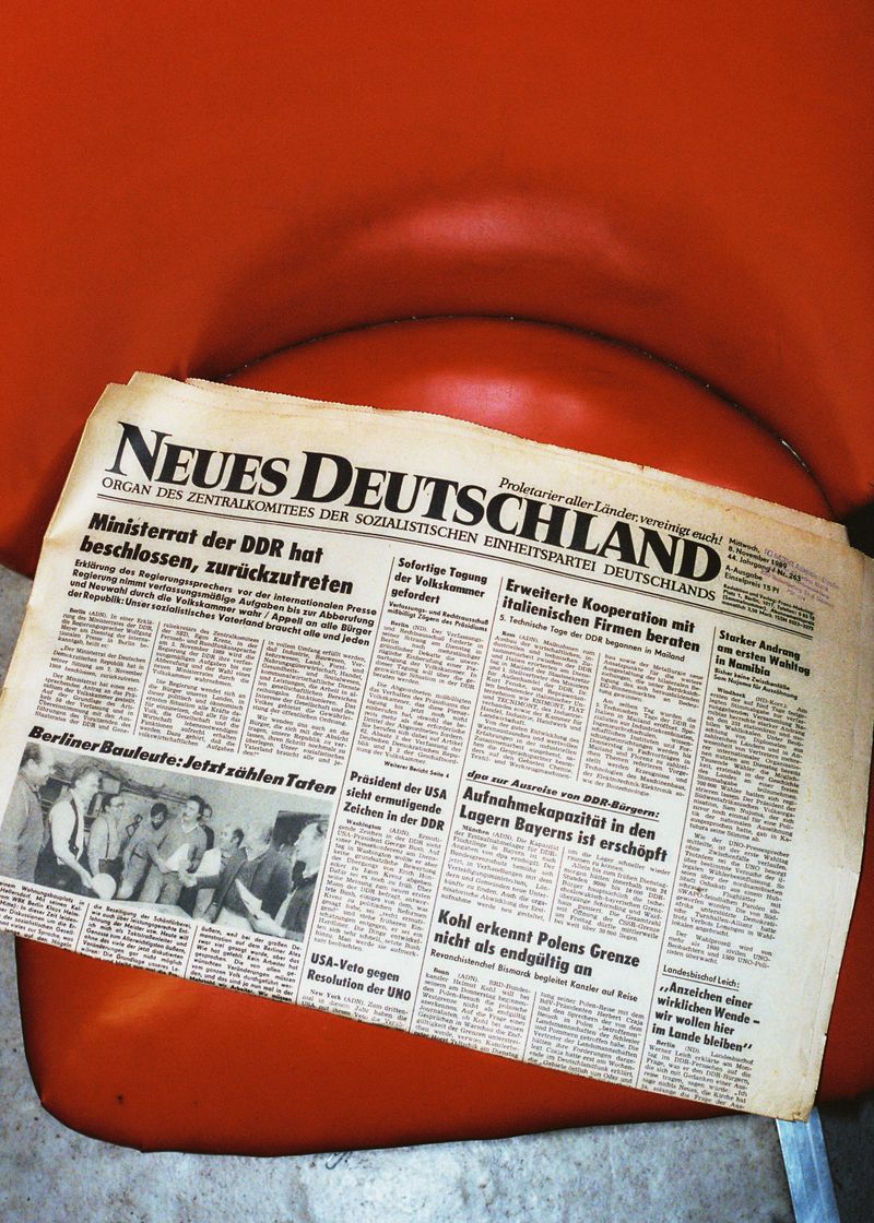 © Andrés Solla - The official newspaper of the Party during the German Democratic Republic was called "Neues Deutschland" ("New Germany").
