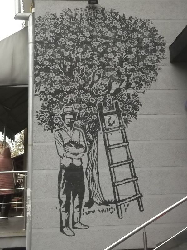 © Andrei  Kolyaskin - Artistic  graffiti  in  Ivano - Frankivsk  City , Ukraine .