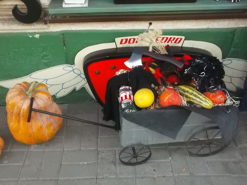 © Andrei  Kolyaskin - Street  decoration  in  Ivano - Frankivsk  City , Ukraine .